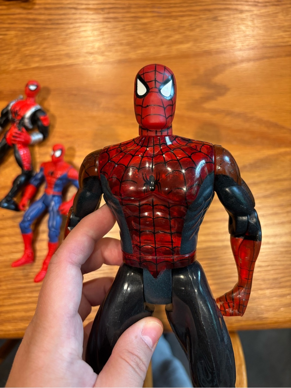Spider-Man Red & Blue Action Figure Set - Kids Toys - Picture 5 of 5